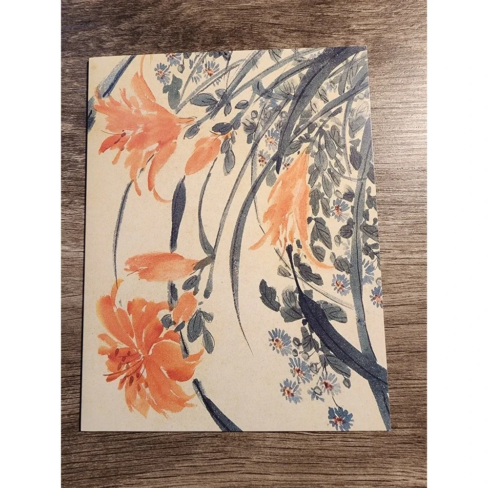 Metropolitan Museum of Art Floral Note Cards Set Manet Chen Chun Lilies 16ct